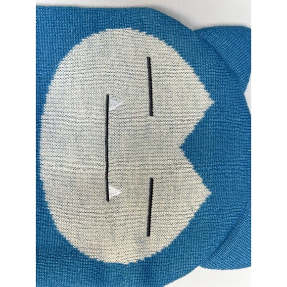 Pokémon Snorlax Sleepy Face Beanie Hat – Blue Knit Adult Size - Picture 3 of 7